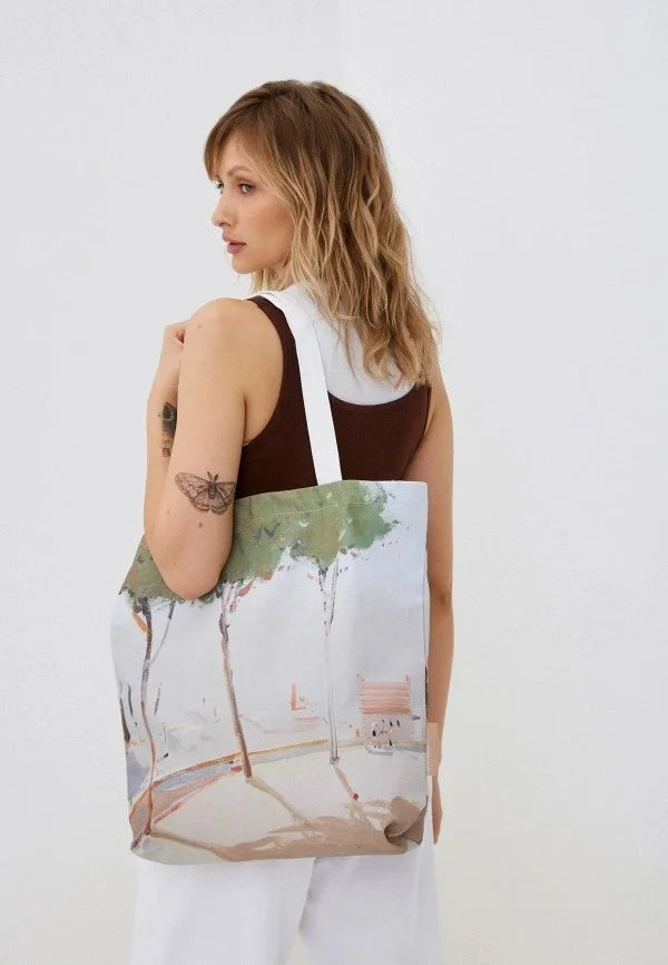 Terrace in Toledo Shopper bag