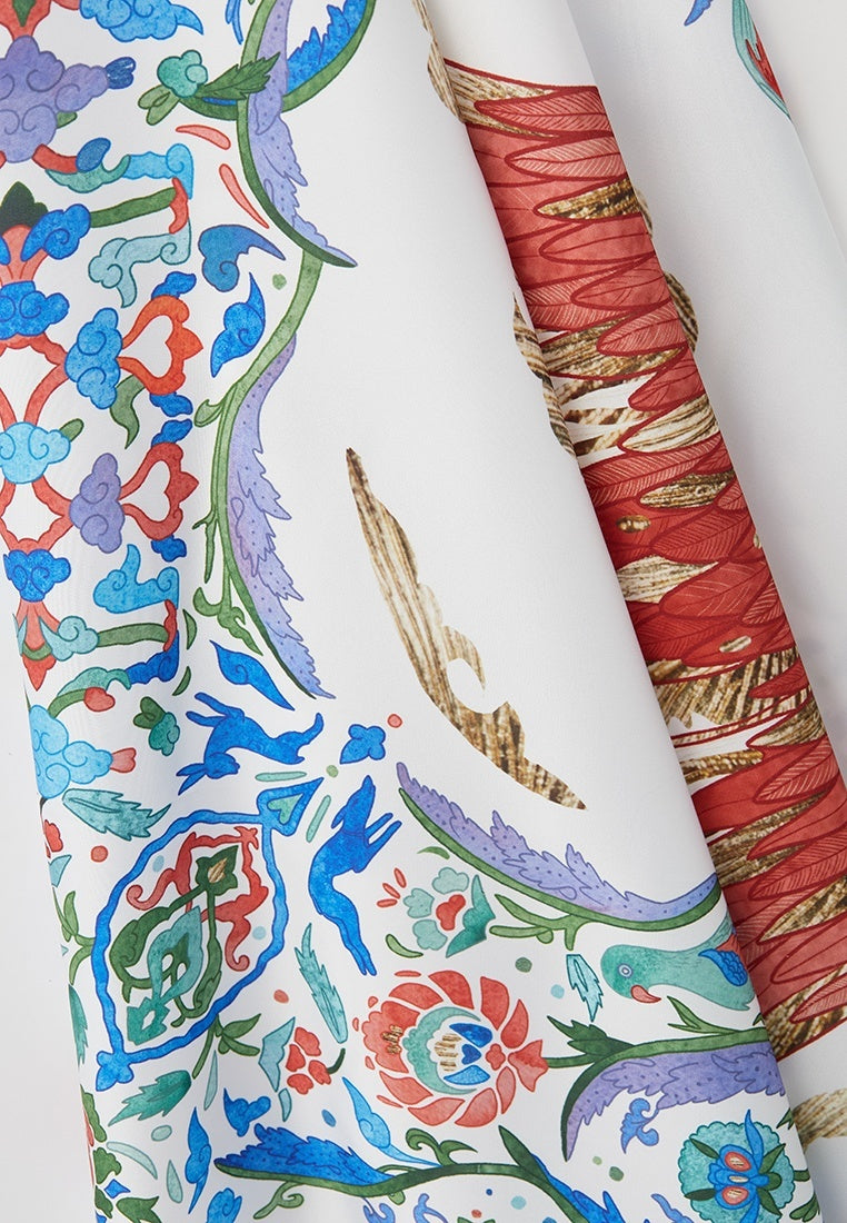 Simurgh at dawn Scarf
