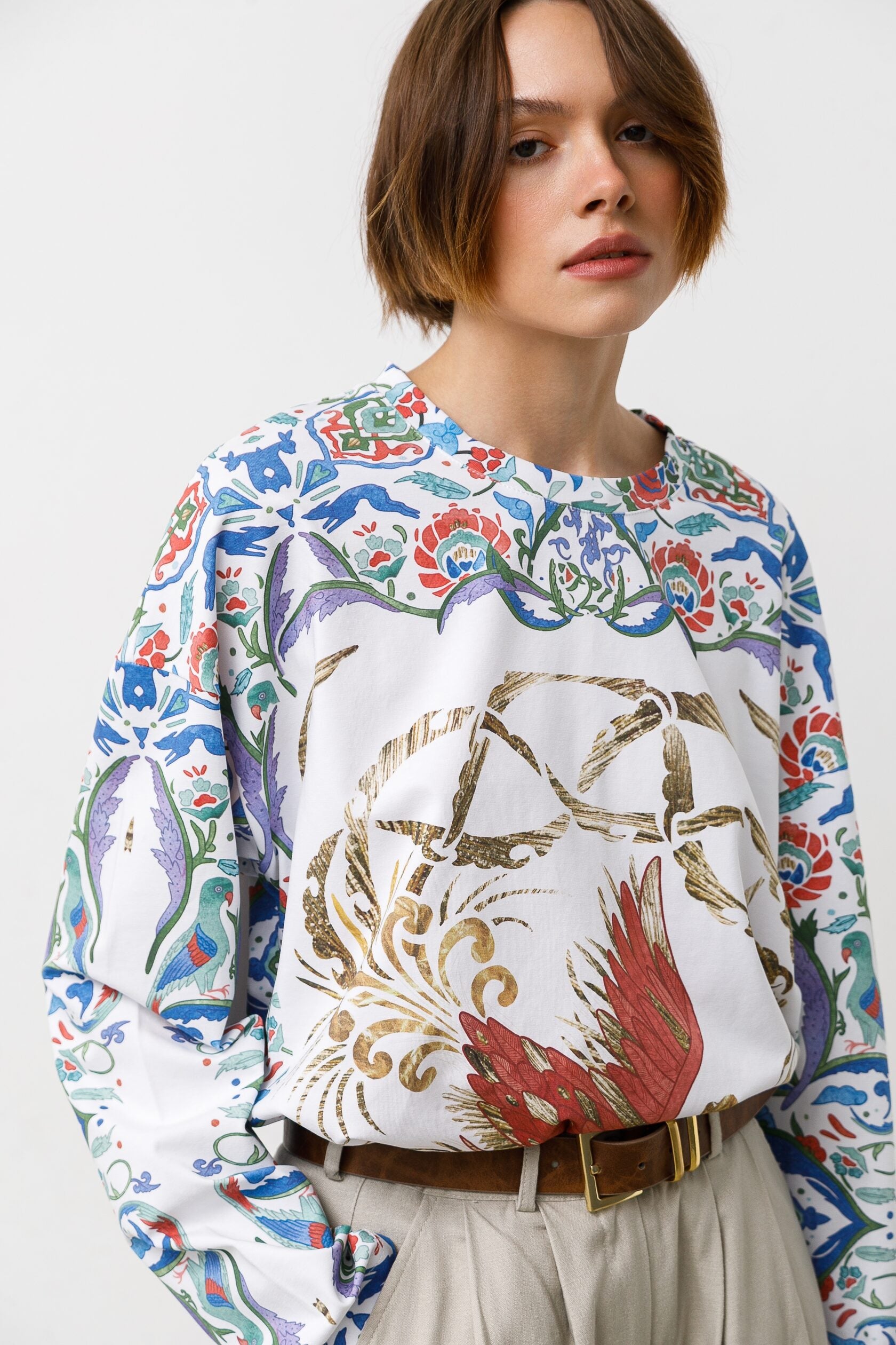 Simurgh at dawn Long-Sleeve T-shirt