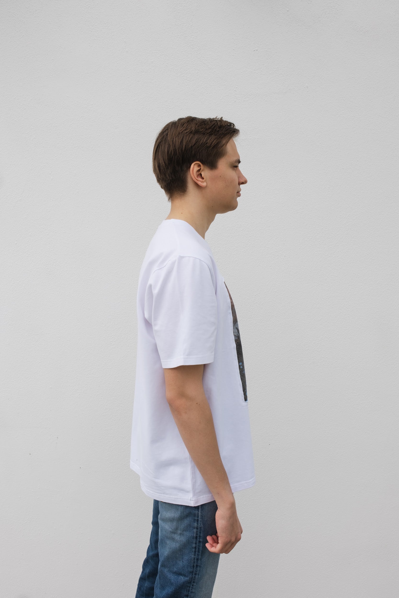 Venetian motif T-Shirt White