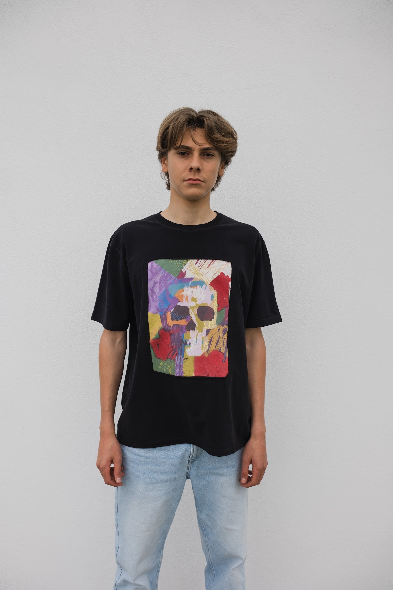 Skull and tulips T-Shirt