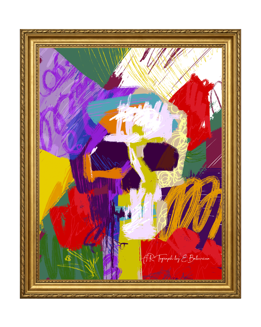 Skull and tulips T-Shirt